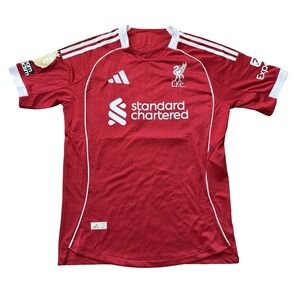 Adidas Liverpool FC Chiesa 14 Home Jersey 2023 2024 Red Mens M